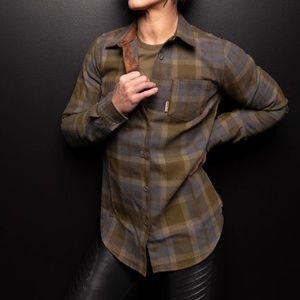 Flag Nor Fail Woman's Forever Flannel Top